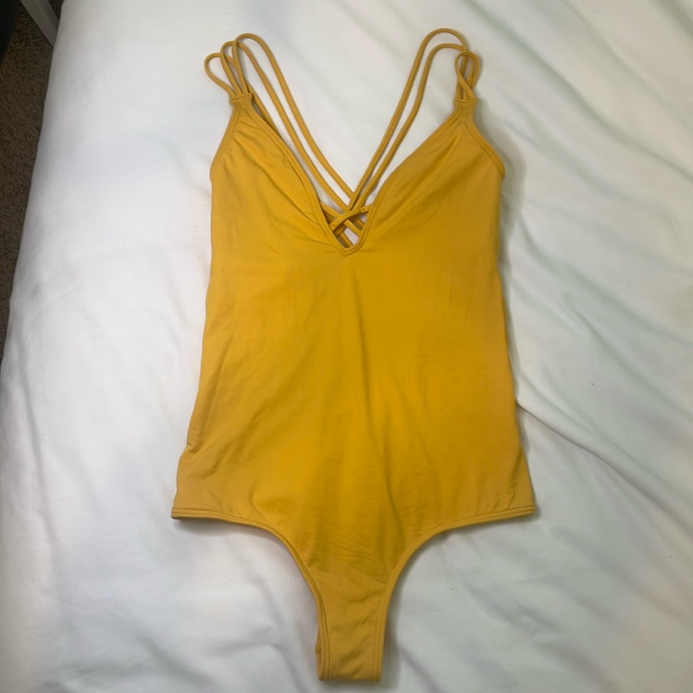 O'Neill Yellow Women's One Piece Swimsuit